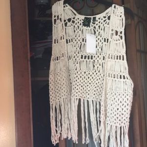 Crochet vest